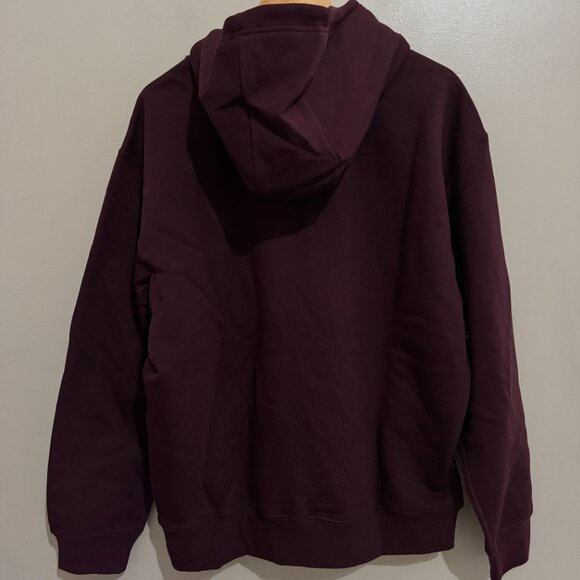 Nike ACG Therma-FIT Fleece Pullover Hoodie Burgundy Pink DH3087-652 Mens S NEW - Picture 6 of 14